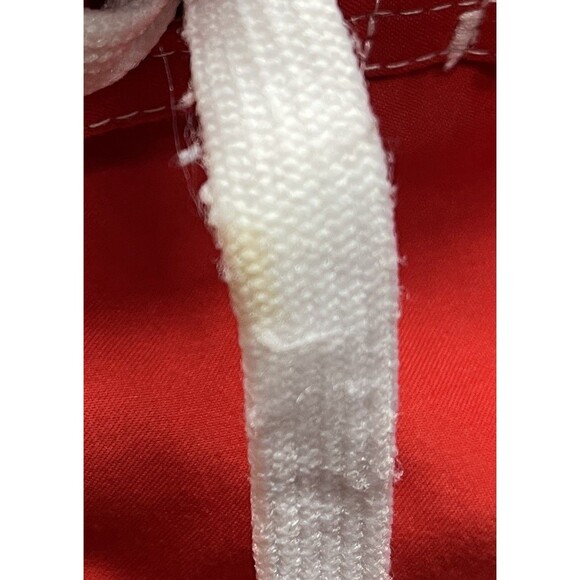 UTAH UTES est 1850 NCAA vintage red & white lined basketball shorts men's Sz 2XL - Picture 4 of 7